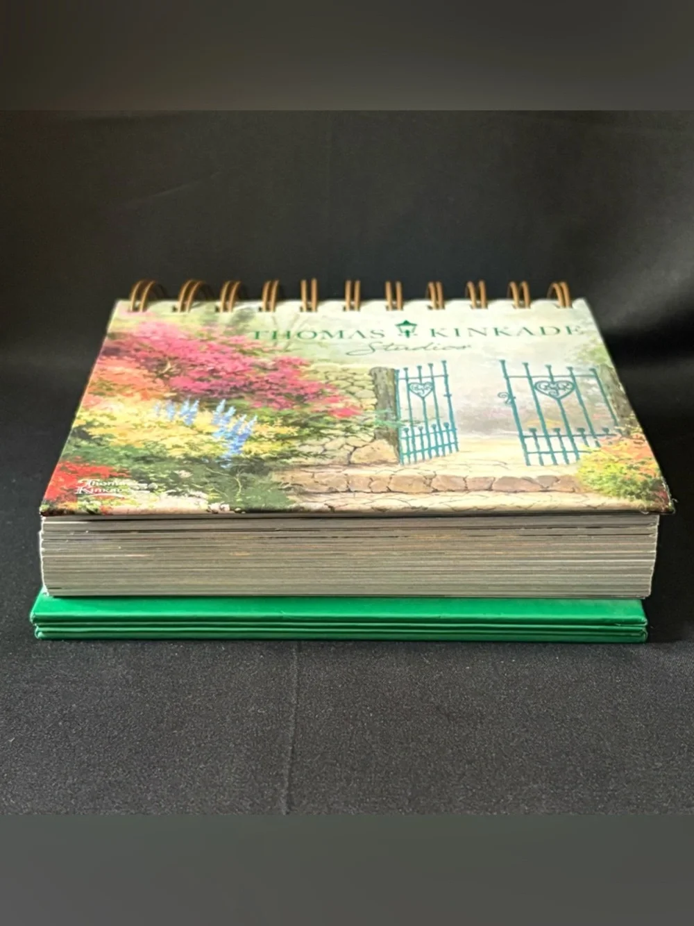 Thomas Kinkade Perpetual Daily Calendar Bible Quotes Scripture Verses Easel Gift